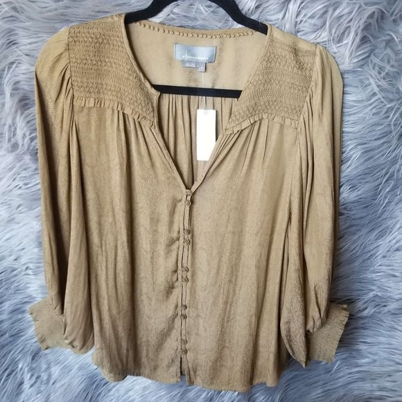 Anthropolodie -Cacee Button down blouse - Picture 3 of 6